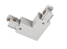 Lišty a příslušenství IVELA - IMPR 710037 Deko-Light kolejnicový systém 3-fázový 230V D Line 90°-spojka levé-pravé 230V šedá RAL 7040 100,7  - LIGHT IMPRESSIONS