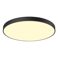 Kruhová - LA 1007325 MEDO® 90 stropní nástavbové svítidlo, kulaté, 2700/3000/4000K, 79W, fáze, 110°, černá - BIG WHITE (SLV)