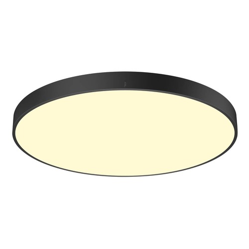 Kruhová - LA 1007325 MEDO® 90 stropní nástavbové svítidlo, kulaté, 2700/3000/4000K, 79W, fáze, 110°, černá - BIG WHITE (SLV) - foto 1