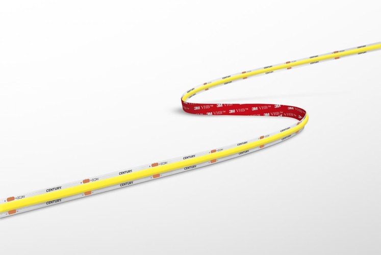 Hlavní osvětlení - CEN ACOB-1451240 LED pásek ACCENTO COB 24V DC 14W/m STRIP 5m 4000K IP20  - CENTURY - foto 1