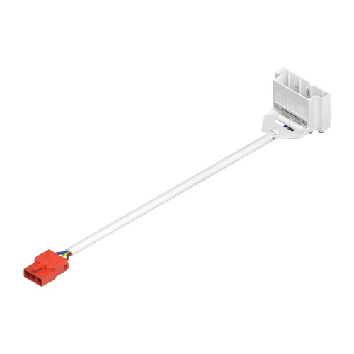 Patice a spojky - LA 1009196 RETRO CON 3P002 Konektor 3kolíková zástrčka - BIG WHITE (SLV) - foto 1