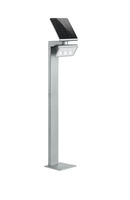 Nástěnná - STEIN 671211 Venkovní sloupkové solární svítidlo XSolar GL-S stříbrné se senzorem 0,5W IP44 - STEINEL