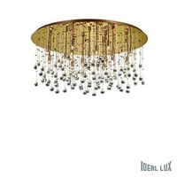 Dekorativní - ILUX 082790 Stropní svítidlo Ideal Lux Moonlight PL15 oro 082790 zlaté 80cm - IDEALLUX