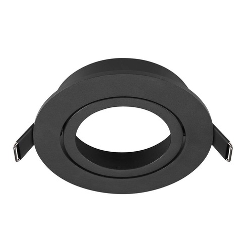 Kruhová - LA 1007444 NEW TRIA® 95 kroužek pro vestavbu do stropu, D: 11 H: 2,6 cm, IP 20, černá - BIG WHITE (SLV) - foto 1