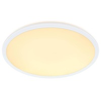 Kruhová - NOR 50066101 Stropní svítidlo Oja 60 IP20 2700K 3-Step Dim 38W LED bílá - NORDLUX