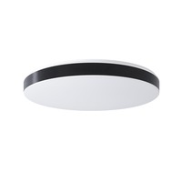 Kruhová - OS DEL69089 DELIA C4 stropní/nástěnné plastové svítidlo bílá / bílo - černá IP54 3000 K 64W LED DALI (původní kód OS 69089) - OSMONT