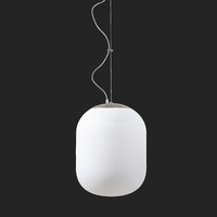 Koule - OS TAN62378 TANIA L2 HP závěsné skleněné svítidlo nerez broušená / bílá IP40 3000 K 58W LED DALI (původní kód OS 62378) - OSMONT