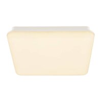 Hranatá - LA 1005087 SIMA vnitřní LED nástěnné a stropní přisazené svítidlo bílé 3000 K hranaté stmívatelné - BIG WHITE (SLV)