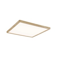 Hranatá - P 71030 LED Panel Atria Shine Backlight IP44 hranaté 293x293mm 16W 3000K design dřevo - PAULMANN