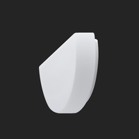 Nouzová - OS NAR48187 NARA 2 nástěnné skleněné svítidlo bílá IP43 3000 K 20W LED nouzové kombinované 3 h (původní kód OS 48187) - OSMONT