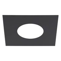 Pojistky, baterie, startéry - LA 1006145 Numinos® M montážní rámeček hranatý 240/120 mm černý - BIG WHITE (SLV)