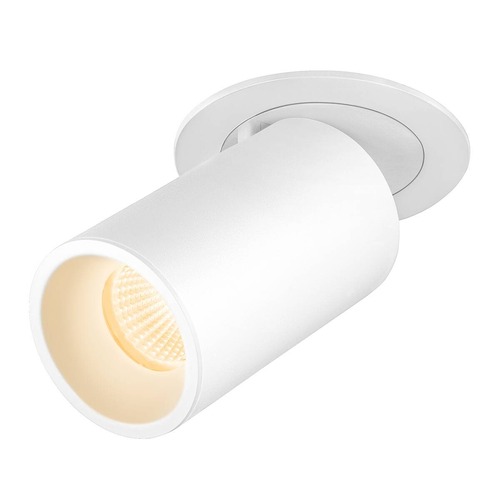 Kruhová - LA 1007006 NUMINOS® PROJECTOR M stropní zápustné svítidlo, 3000 K, 40°, válcové, bílé/bílé - BIG WHITE (SLV) - foto 1