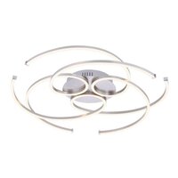 Downlight - PN 8165-55 DANILO LED stropní svítidlo stmívatelné v barvě oceli SimplyDim 3000K - PAUL NEUHAUS