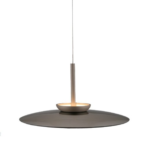 Kruhová - PN 2195-97 Závěsné svítidlo PURE E-Moon LED 10W 2700-5000K + LED 8W 2700-5700K bronz / tmavý amber - PAUL NEUHAUS - foto 1