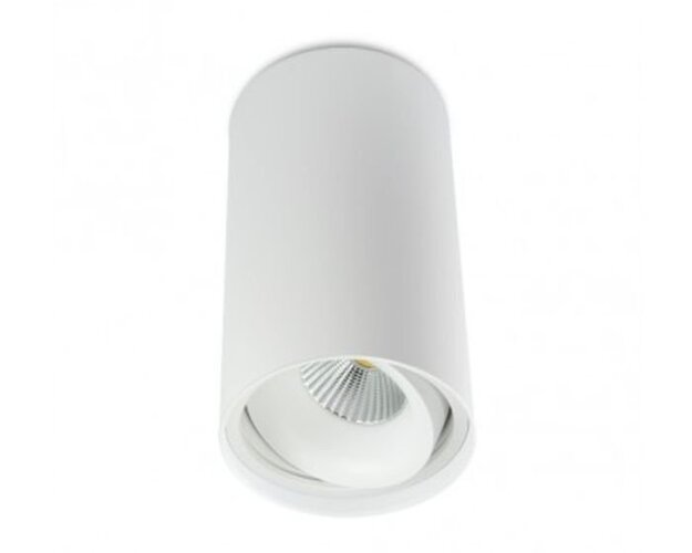 Downlight - BPM 9051.01.SR.WH-WH.40.ST.9.30 Stropní svítidlo TUBE matná bílá LED 9,3W 40º 3000K 829lm - BPM (STARÝ KÓD 9051.10.W-W.D40.3K) - foto 1