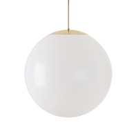 Koule - OS ISI60072 ISIS P5 PM HP závěsné plastové svítidlo mosaz / bílá IP40 3000 K 65W LED - OSMONT