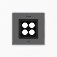 Zapuštěná - AR T42014NSPW00 Ego Flat 150 downlight čtverec 5° 3000K Inox IK09 - ARTEMIDE