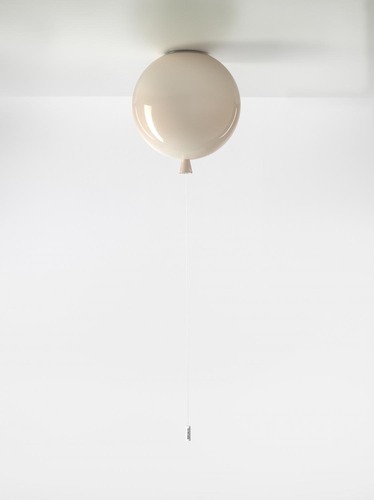 Dekorativní - BRO PC00877_011 Memory, stropní svítidlo světle růžová matná, 1x15W E27, prům. 30cm - BROKIS C - foto 1