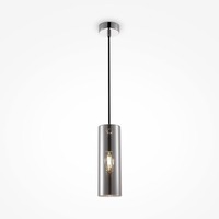 Válec - M P011PL-01CH Závěsné svítidlo Gioia E14 40W chrom sklo  - MAYTONI