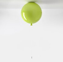 Dekorativní - BRO PC00877_018 Stropní svítidlo Memory průměr skla 30cm E27 15W ZELENÁ matná - BROKIS C