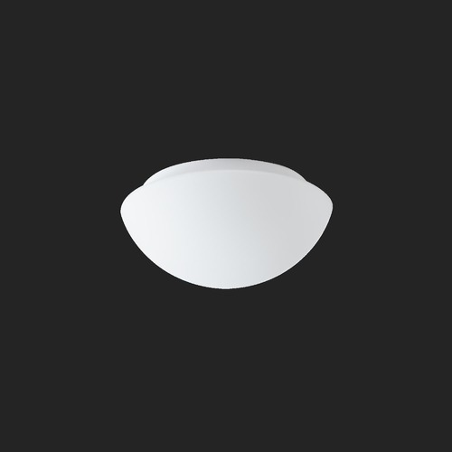Plafoniéry - OS AUR47075 AURA 1 stropní/nástěnné skleněné svítidlo bílá IP43 4000 K 1W LED (původní kód OS 47075) - OSMONT - foto 1