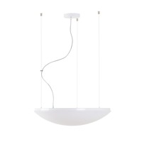 Kruhová - OS TIT66345 TITAN L4 závěsné plastové svítidlo bílá IP40 3000 K 65W LED - OSMONT