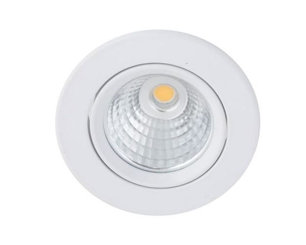 Kruhová - KHL K53270.01.RF.ALUMN.35.ST.9.30 532701RA33   Zápustné svítidlo REBECCA kartáč.hliník LED 10W 3000K Ø93mm fázově stmívatelné kulaté - KOHL-Lighting (starý kód: KHL K53270.SA.D60.3K) - foto 1