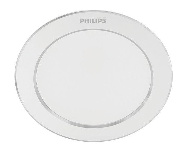 Kruhová - PH 8718699775155 LED Zapuštěné bodové svítidlo Philips DIAMOND CUT DL251 8718699775155 5W 450lm 4000K IP20 10,5cm bílé - PHILIPS (915005811331) - foto 1