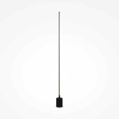 Stojací lampy - M MOD147FL-L20BK1 Stojací lampa Flow 25W nastavitelná bílá 2600lm černý kov - MAYTONI - foto 1