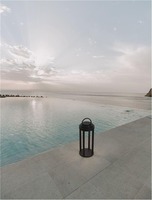 Na baterie - NV 9492700 Venkovní stolní lampa MOCHA antracitový hliník a čiré sklo LED 2W 3000K 5V DC 96st. IP54 - NOVA LUCE