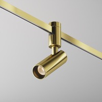 Lištové Magnetic Maytoni Flarity - M TR144-1-5W2.7K-W-BS-DE Svítidlo pro kolejnicový systém Focus LED 2700K 5W 150lm mosaz hliník teplá bílá Flarity - MAYTONI