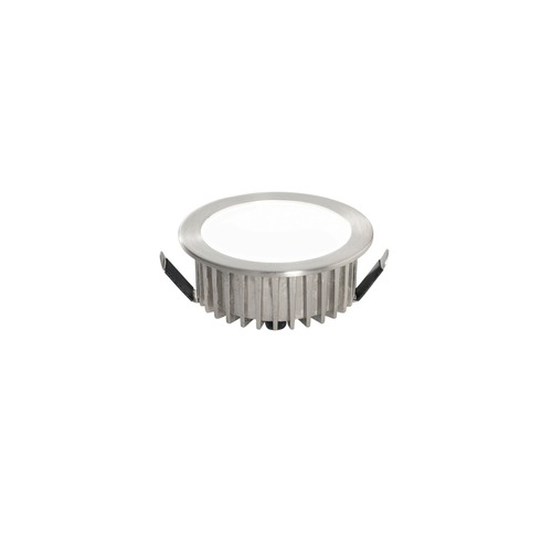 Kruhová - FAN INC-FUSION-5W NIK Zápustné svítidlo LED Fusion, nikl/hliník, 5 W, 400 lm, 4000 K, 7 x 7 x 3,2 cm - FANEUROPE - foto 1