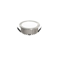 Kruhová - FAN INC-FUSION-5W NIK Zápustné svítidlo LED Fusion, nikl/hliník, 5 W, 400 lm, 4000 K, 7 x 7 x 3,2 cm - FANEUROPE