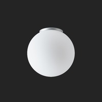 Kruhová - OS STY61235 STYX 3 stropní/nástěnné skleněné svítidlo stříbrná / bílá IP65 3000 K 20W LED DALI (původní kód OS 61235) - OSMONT