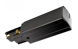 Lišty a příslušenství IVELA - IMPR 710517 Deko-Light 3-fázový kolejnicový systém - D Line DALI elektrické napájení pravé, černá - LIGHT IMPRESSIONS