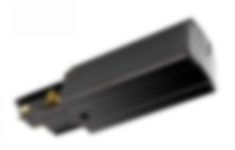 Lišty a příslušenství IVELA - IMPR 710517 Deko-Light 3-fázový kolejnicový systém - D Line DALI elektrické napájení pravé, černá - LIGHT IMPRESSIONS - foto 1