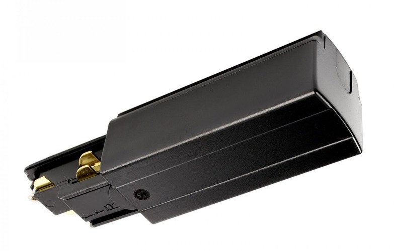 Lišty a příslušenství IVELA - IMPR 710517 Deko-Light 3-fázový kolejnicový systém - D Line DALI elektrické napájení pravé, černá - LIGHT IMPRESSIONS - foto 1