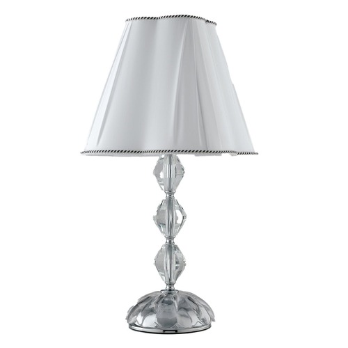 Stolní lampy dekorační - FAN I-RIFLESSO/LG1 Stolní lampa Lume Riflesso chrom, patice E27, 40 x 65 cm - FANEUROPE - foto 1