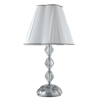 Stolní lampy dekorační - FAN I-RIFLESSO/LG1 Stolní lampa Lume Riflesso chrom, patice E27, 40 x 65 cm - FANEUROPE