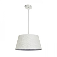 Kónická - RED R13360 BUCKY 40 závěsná bílá/šedá kov 230V E27 28W - RED - DESIGN RENDL
