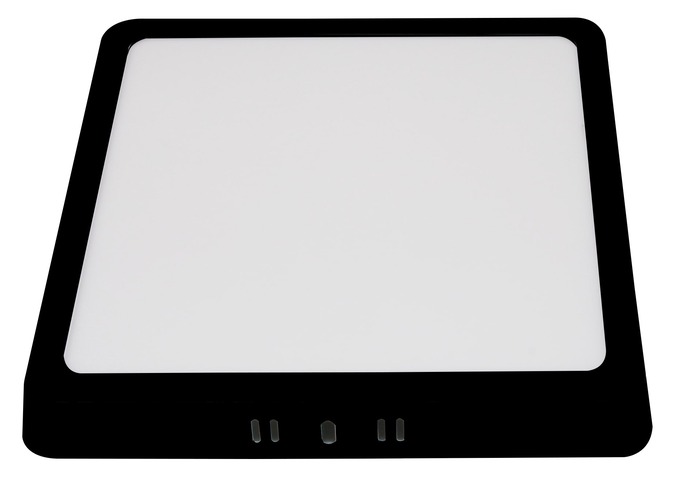 LED panely - 18W LED Surface Panel Square 3CCT Černá - foto 1