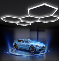 Lineární LED světla - Hexagon SET Lights 5HEXS 192W s příslušenstvím