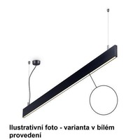 Podélná - ILUX 268231 LED Závěsné svítidlo Ideal Lux LINUS SP WH 4000K 268231 34W 3850lm 4000K IP20 120cm bílé stmívatelné - IDEALLUX