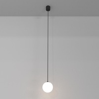 Koule - M P039PL-5W4K-10-B Závěsné svítidlo LUNA 4000K 5W 330lm černá hliník/plast studená bílá - MAYTONI