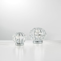 Stolní lampy dekorační - FAN I-CONCERT/LM Stolní lampa Lumetto Concert, chrom, 1 x G9, 16 x 16 x 16 cm - FANEUROPE