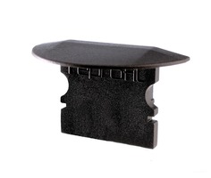 Krytky pro Al profily - IMPR 978132 Koncovka P-ET-02-10 černá 25 mm 2 ks - LIGHT IMPRESSIONS