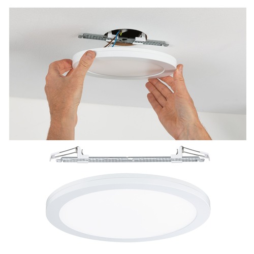 Kruhová - P 95390 LED vestavné svítidlo Cover-it kruhové 330mm, 22W 4000K bílá mat Panel pro vestavnou i přisazenou montáž - PAULMANN - foto 1