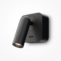 Bodová - M C039WL-L3B3K Nástěnné svítidlo Mirax 3000K 3W teplá bílá 150lm černý kov s LED zdrojem - MAYTONI