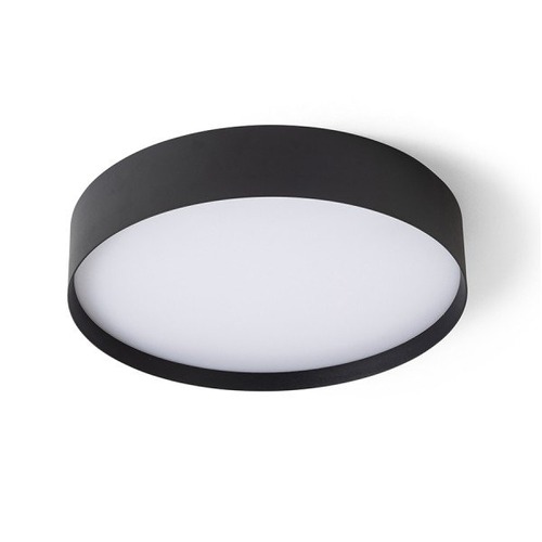 Kruhová - RED R14344 SOLIS 40 DIMM přisazená černá 230V LED 50W 3000K - RED - DESIGN RENDL - foto 1