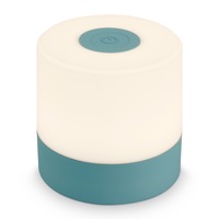 Na stůl - BRILO 7461010 LED nabíjecí stolní lampa, 7 cm, 2W, 150lm, modrá - BRILO